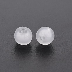 Gefrostet Acryl-Perlen&nbsp;FACR-Q006-10mm-01