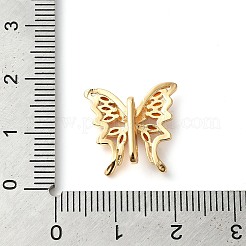 3 Loch Messing Micro Pave Zirkonia Mehrstrangglieder&nbsp;KK-G503-36G-01