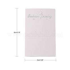 Papier Ohrring Display-Karte&nbsp;X-JPC043Y