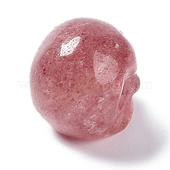 Perle di quarzo fragola naturale&nbsp;G-C038-01E
