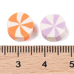 Abalorios de arcilla polimérica hechos a mano&nbsp;CLAY-N011-019