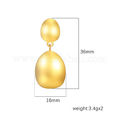 Boucles d'oreilles pendantes en acier inoxydable 201&nbsp;FS-WG01C95-02