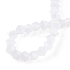 Fili di perline giada di vetro imitato&nbsp;EGLA-A039-J2mm-D06