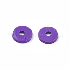 Granos de arcilla polimérica hechos a mano hebras&nbsp;CLAY-R089-6mm-013