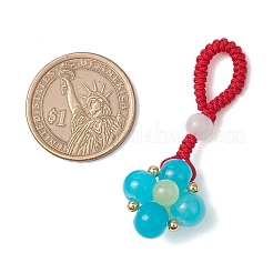 Hängende Ornamente aus Nylonfaden&nbsp;HJEW-JM03148-04