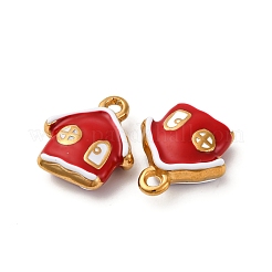 Pendentifs en acier inoxydable 304 émaillés&nbsp;STAS-Q363-06G