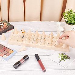 Fingerringständer aus Holz&nbsp;RDIS-WH0009-005C