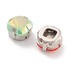 Opale quadrato cucire sugli strass&nbsp;RGLA-G024-07A-P