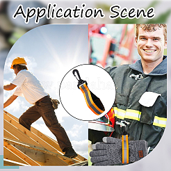 Nylon-Feuerwehrhandschuhband mit reflektierendem Besatz&nbsp;FIND-WH0139-83B