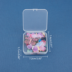 Doppelschichten Chiffon Tüll Zubehör&nbsp;FIND-FH0001-11
