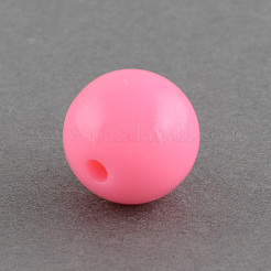 Massiv stämmig Kaugummi Acryl Ball Perlen&nbsp;SACR-R835-20mm-01