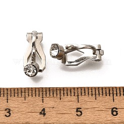 Ohrclip-Fassungen aus chirurgischem Edelstahl 316 mit Strassen&nbsp;STAS-F311-13P