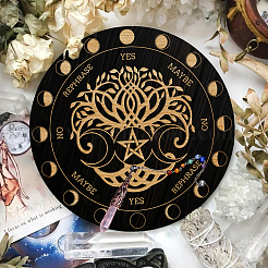 Ahademaker 1pc pendentif pendule de radiesthésie en quartz rose naturel&nbsp;DIY-GA0003-53D