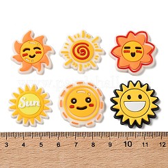 Bedruckte PVC-Kunststoff-Cabochons&nbsp;PL-H001-05
