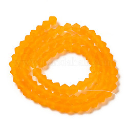 Imitano i fili di perle di vetro smerigliato del cristallo austriaco&nbsp;EGLA-A039-T6mm-MD23
