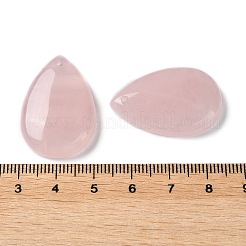 Pendentifs de quartz rose naturel&nbsp;G-M416-08A-02