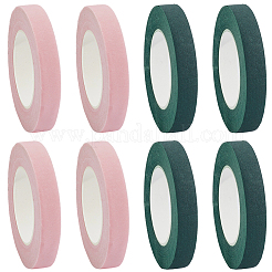 8 Rolle 2 Farben Papier-Blumenband zum Umwickeln von Blumenstängeln&nbsp;AJEW-CN0005-47