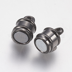 Messing-Magnetverschlüsse mit Schlaufen&nbsp;KK-F739-05B