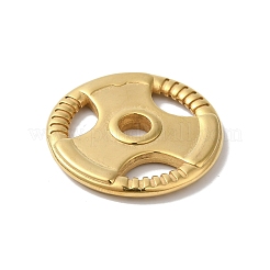 Pendentifs de grande taille en acier inoxydable 304 avec placage sous vide PVD&nbsp;STAS-B069-51G