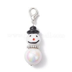 Decoraciones colgantes de murano hecho a mano&nbsp;HJEW-JM04006-02