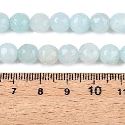 Natürliche weiße Jade Perlenstränge&nbsp;X-G-R346-6mm-17