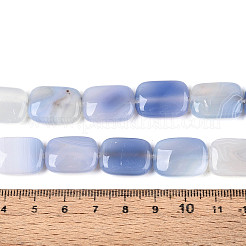 Chapelets de perles d'agate naturelle&nbsp;G-N356-03A-08