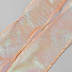 Rubans en organza de polyester irisé de 10 mètre&nbsp;OCOR-TAC0021-10A