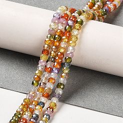 Brins de perles de zircon cubique&nbsp;X-ZIRC-G001-01L