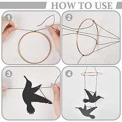 Kits de fabrication de carillons éoliens bricolage&nbsp;DIY-UN0007-71