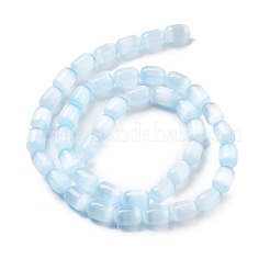 Fili di perline di selenite naturale&nbsp;G-F750-B-04