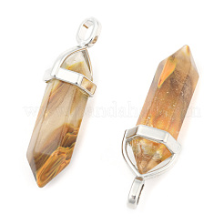 Tigerleder Glas spitzen Anhänger&nbsp;G-F295-03J