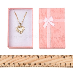 12 Stück Halskettenboxen aus Karton und Papier in 3 Farben&nbsp;CON-FS0001-18