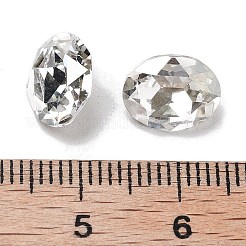 K9 Glas Strass Cabochons&nbsp;GLAA-H034-06D-001SS