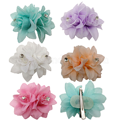 Spitzenblumen-Alligator-Haarclips&nbsp;PHAR-Q117-04