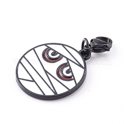 Set di pendenti in smalto in lega a tema halloween&nbsp;HJEW-JM00437