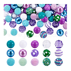 DIY-Sets mit runden Perlen&nbsp;DIY-PH0031-64