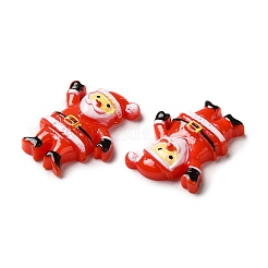 Weihnachtliche Cabochons aus undurchsichtigem Harz&nbsp;RESI-K019-41