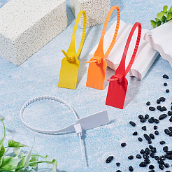 40 paire d'attaches de câble en plastique bicolores pour vêtements&nbsp;DIY-TA0015-45