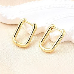 Messing huggie Creolen&nbsp;EJEW-F245-04G-A