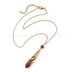 Collier avec pendentif en acier inoxydable 304&nbsp;NJEW-JN06568-01