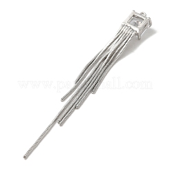 Messing Schlangenkette Quaste große Anhänger&nbsp;KK-B079-01P