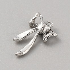 Aluminium Anhänger & Charms&nbsp;PALLOY-WH0108-07K-P
