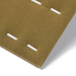 Espositori in legno rivestito con velluto a pendenti con schienale inclinato&nbsp;NDIS-Q027-02A