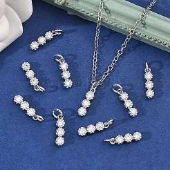 Shegrace Messing-Pavé-Zirkonia-Anhänger&nbsp;XGRQ3P725-585P