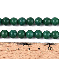 Synthetischen Türkis runde Perlen Stränge&nbsp;TURQ-T004-14A