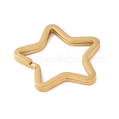 Llaveros divididos de acero inoxidable 304 pulidos a mano&nbsp;STAS-D144-01A-G