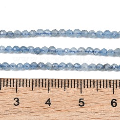 Natürliche teufelsblaue Aquamarin-Perlenstränge&nbsp;GG-CBAF158-D01-01