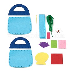 Vliesstoff Stickerei Nadelfilz Nähhandwerk von hübschen Taschenkindern&nbsp;DIY-H140-04