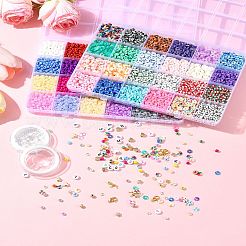 DIY-Kits zur Herstellung von Armbändern aus Glasperlen&nbsp;DIY-FS0007-07