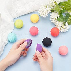 8 Satz 8 Farben leere Lippenbalsam-Kugelbehälter aus Kunststoff&nbsp;MRMJ-CA0001-02